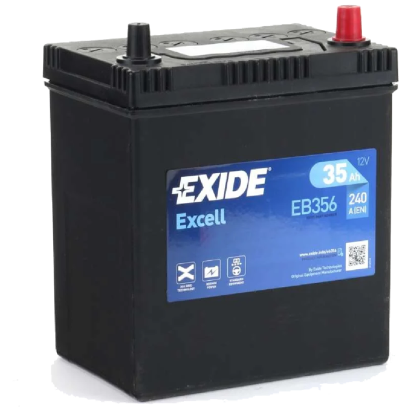 Batterie 12V/36Ah Compatible avec les groupes électrogènes – EXIDE