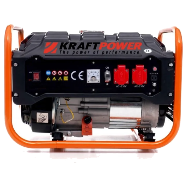 Groupe électrogène Essence Monophasé 3,5 kW - KRAFTPOWER