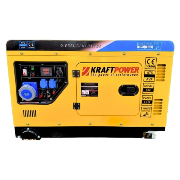 Groupe électrogène Diesel Supersilencieux Monophasé 14 kVA