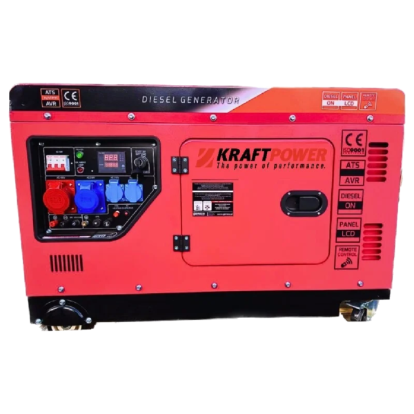 Groupe électrogène Diesel Supersilencieux Triphasé 14 kVA
