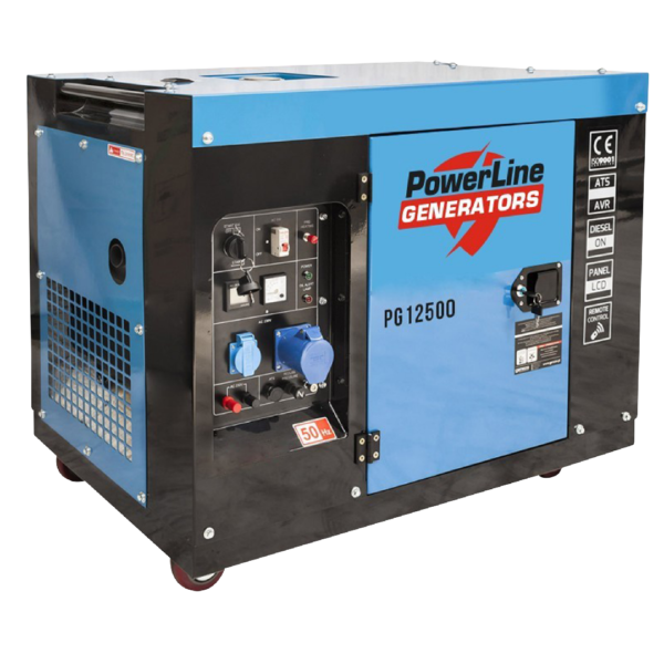 Groupe électrogène Diesel Supersilencieux Monophasé 12 kVA