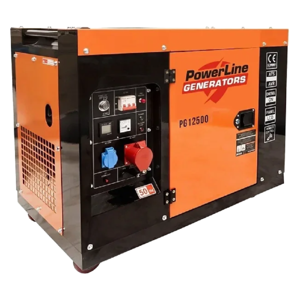 Groupe électrogène Diesel Supersilencieux Triphasé 12 kVA
