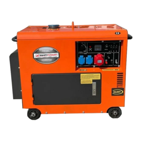 Groupe électrogène Diesel Silencieux Triphasé 9 kVA avec ATS intégré