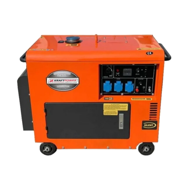 Groupe électrogène Diesel Silencieux Monophasé 9 kVA avec ATS intégré