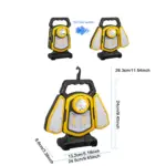 Lampe de chantier solaire 360° waterproof avec 5 modes d'éclairage – Image 6