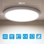 Plafonnier LED 24W avec détecteur de mouvement – Image 2