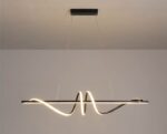 Suspension LED moderne minimaliste pour salle à manger et intérieur