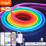 Bande LED néon TUYA RGBIC Dreamcolor avec synchronisation musicale