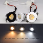 Spot LED encastrable 3W mini downlight COB IP44 – Image 4